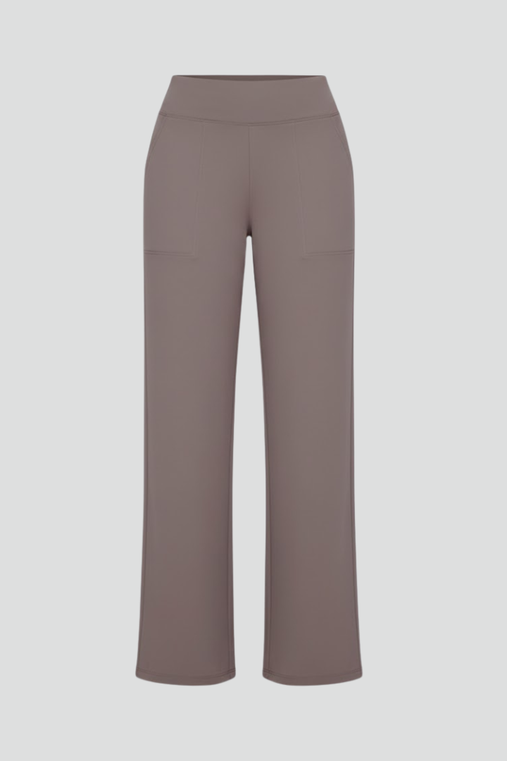 Vesna | Women's Trousers | Wide-Leg High Waist Side Pockets