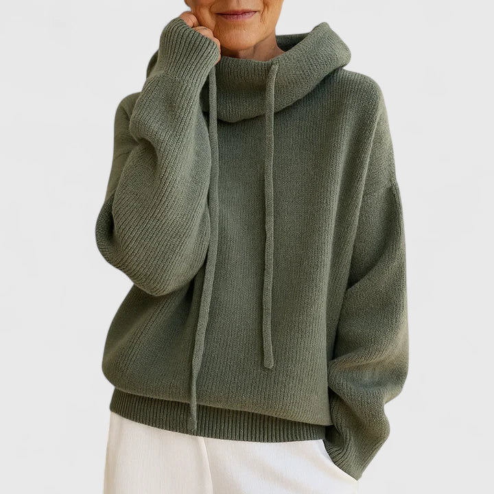 Eloise | Women's Cozy Knit Hoodie