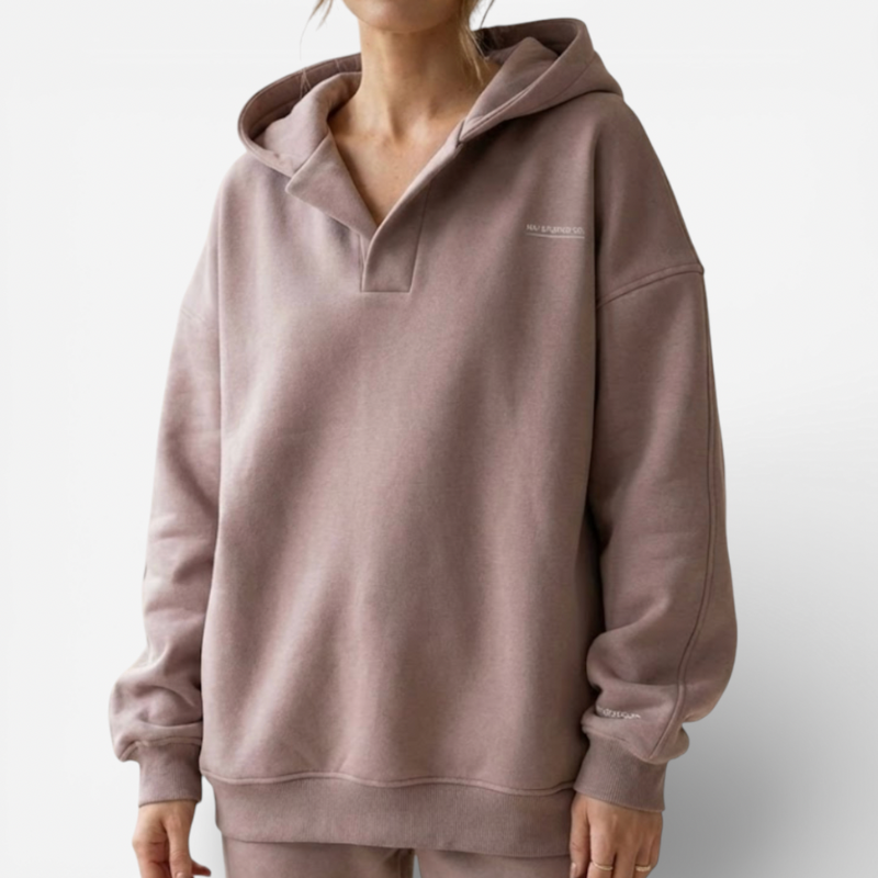 Nausikaä | Women's Hoodie With Crossover Neckline