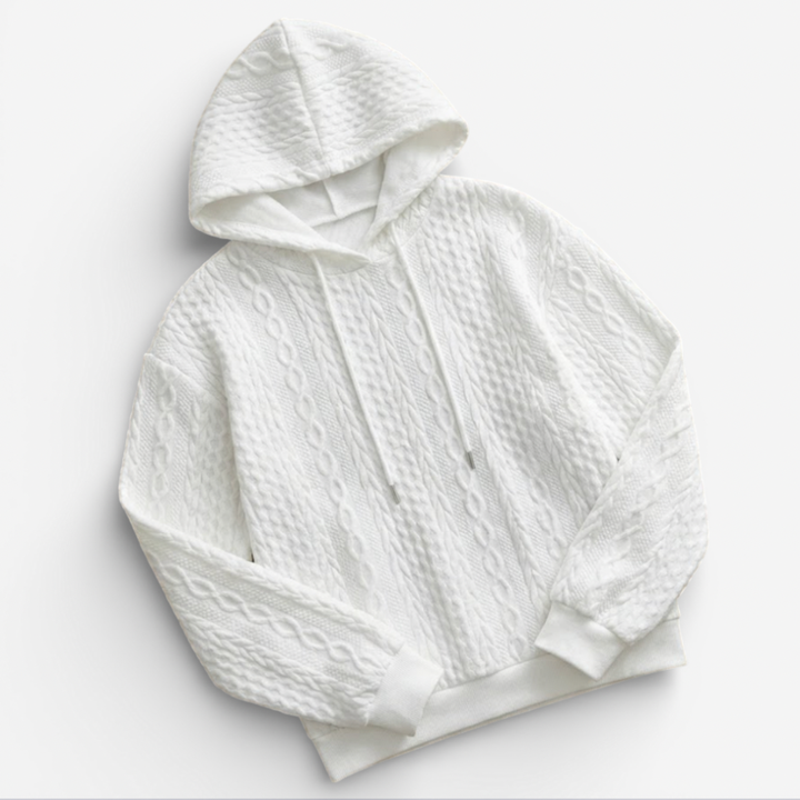 Sigrid | Women's Cable Knit Style Hoodie