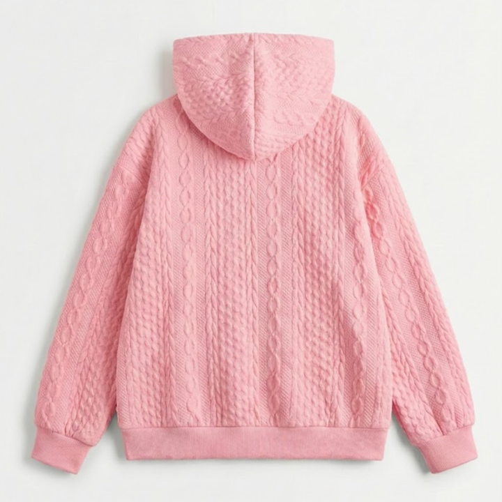 Sigrid | Women's Cable Knit Style Hoodie