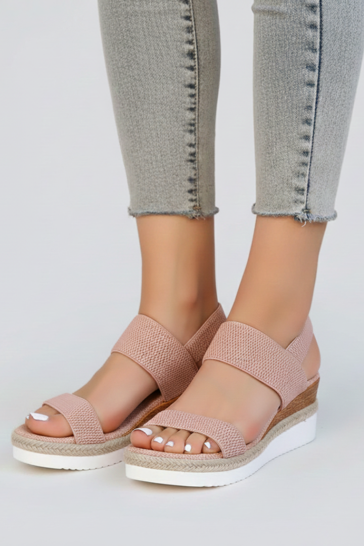 Maya | Women's Sandals | Elastic Upper Raised Sole
