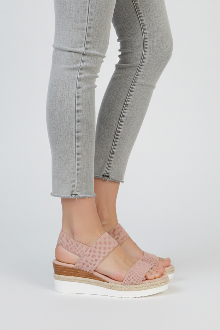 Maya | Women's Sandals | Elastic Upper Raised Sole