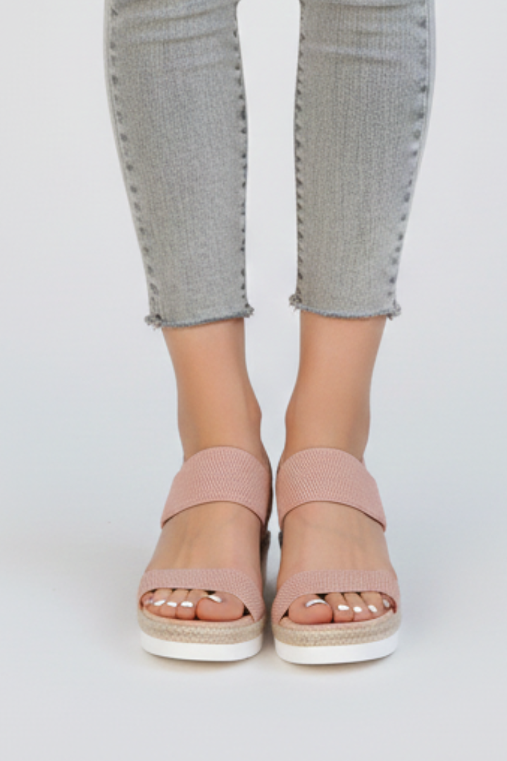 Maya | Women's Sandals | Elastic Upper Raised Sole