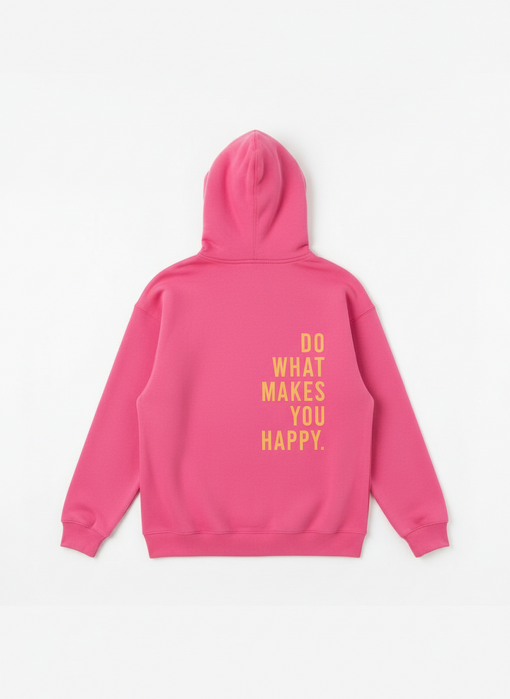 Women's Oversized Slogan Pullover Hoodie detail 3