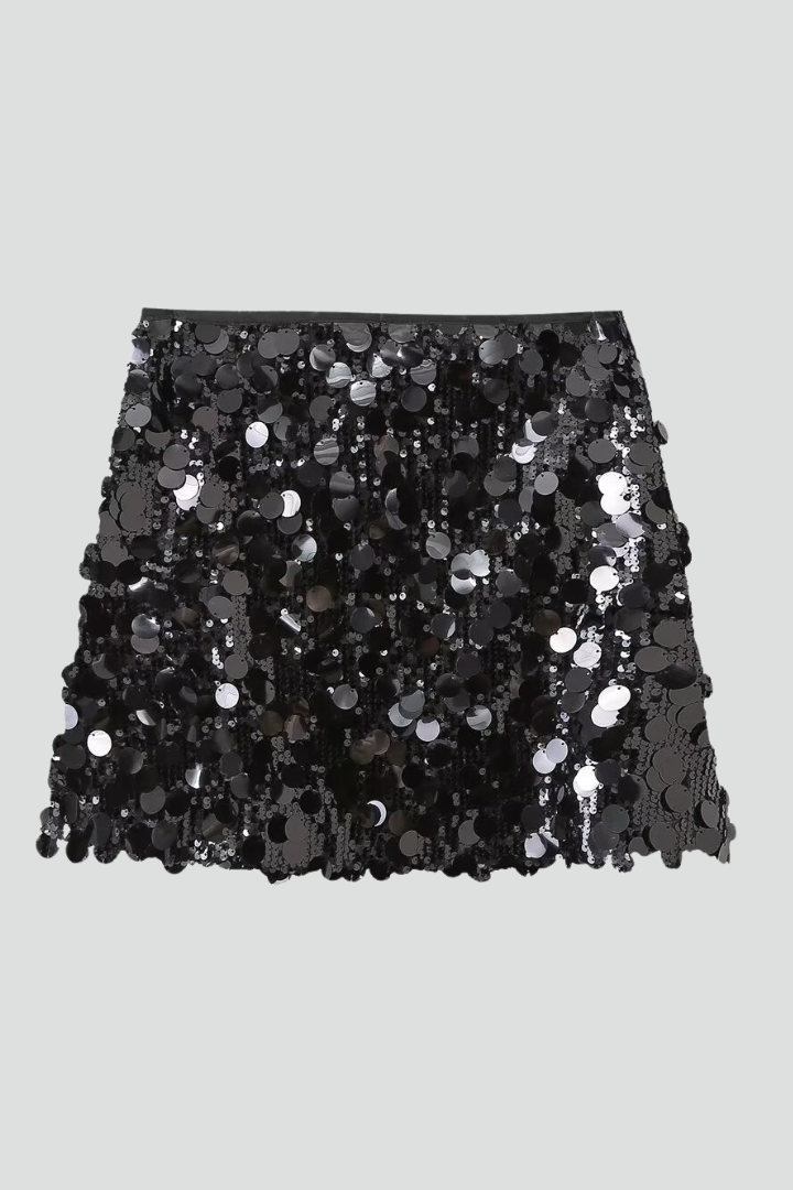 Nora | Women's Sequin Skirt | Fitted Cut Sparkle