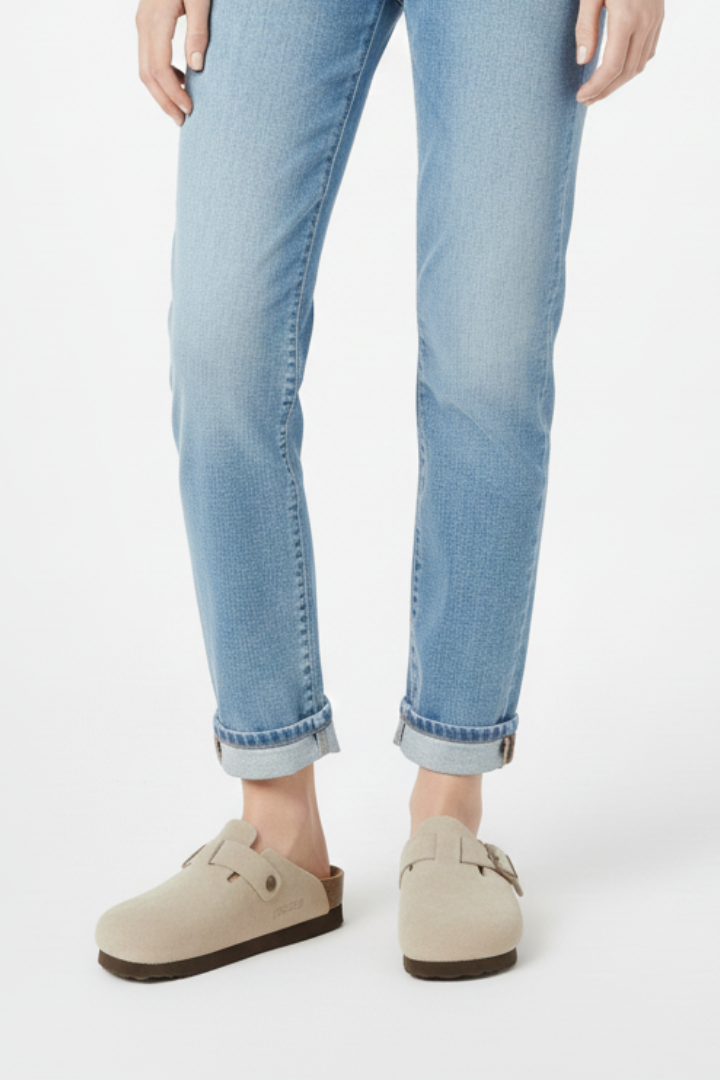Kunigunde | Women's Slippers | Wide Straps Moulded Footbed