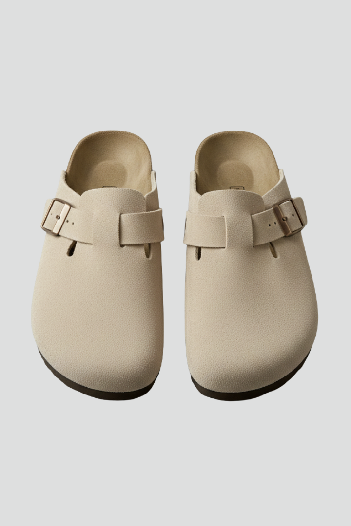 Kunigunde | Women's Slippers | Wide Straps Moulded Footbed