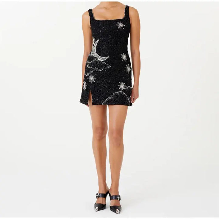 Women Mini Dress Sequin Embellished | Cocktail & Party