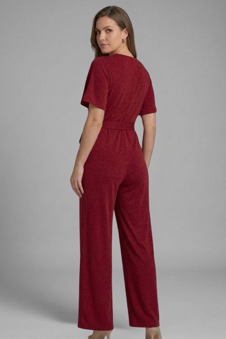 Alara | Women's Jumpsuit | Wrap Front Tie Waist