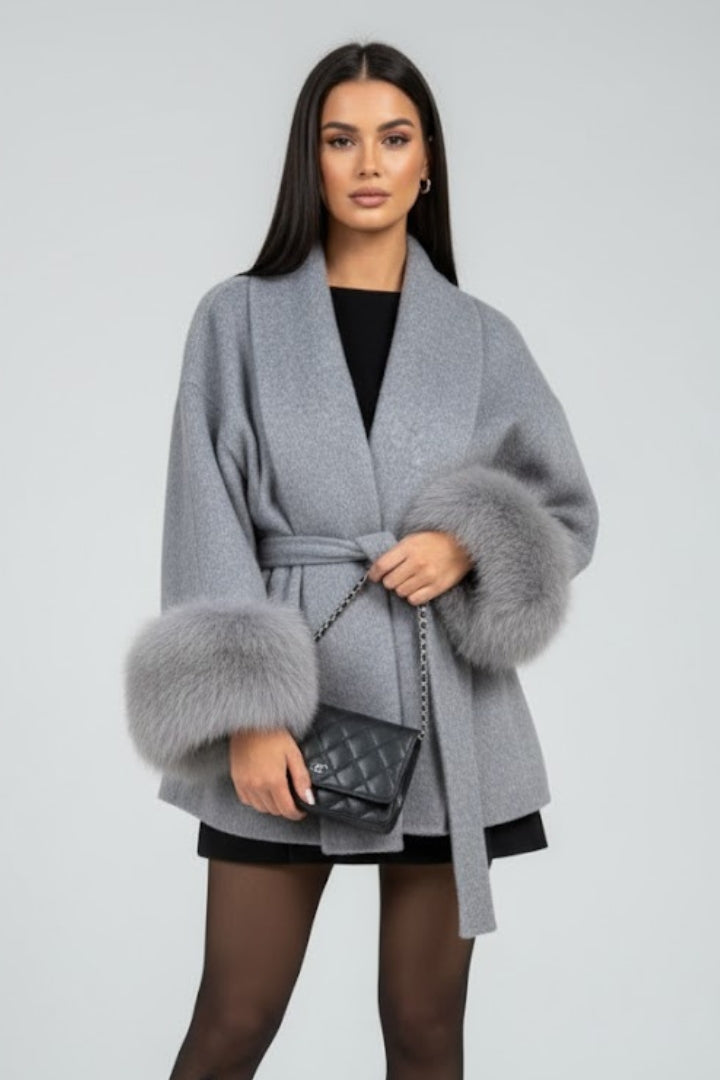 Phaidra | Women's Belted Full Length Coat