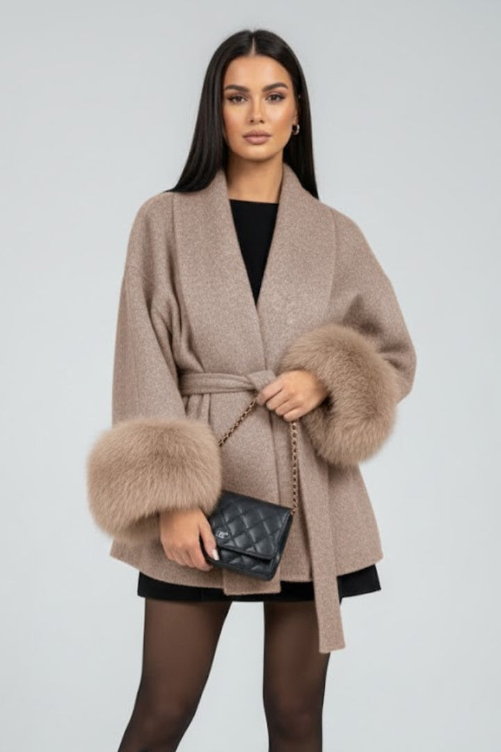 Phaidra | Women's Belted Full Length Coat