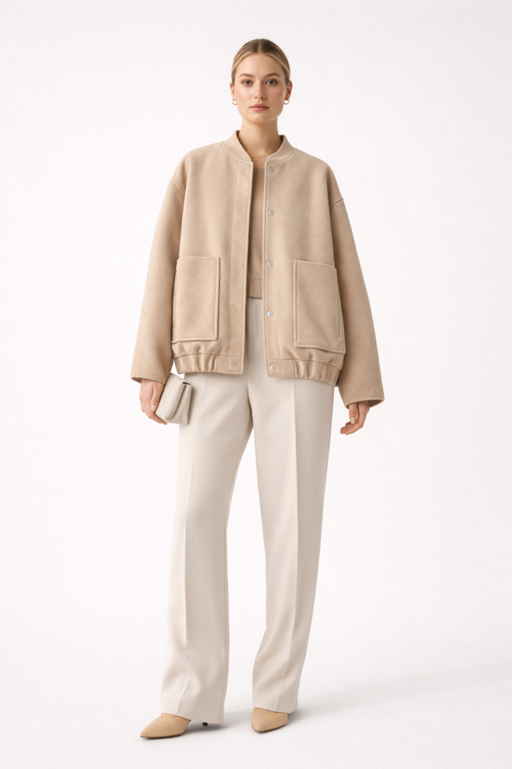 Persephone | Women's Bomber Jacket with Pockets