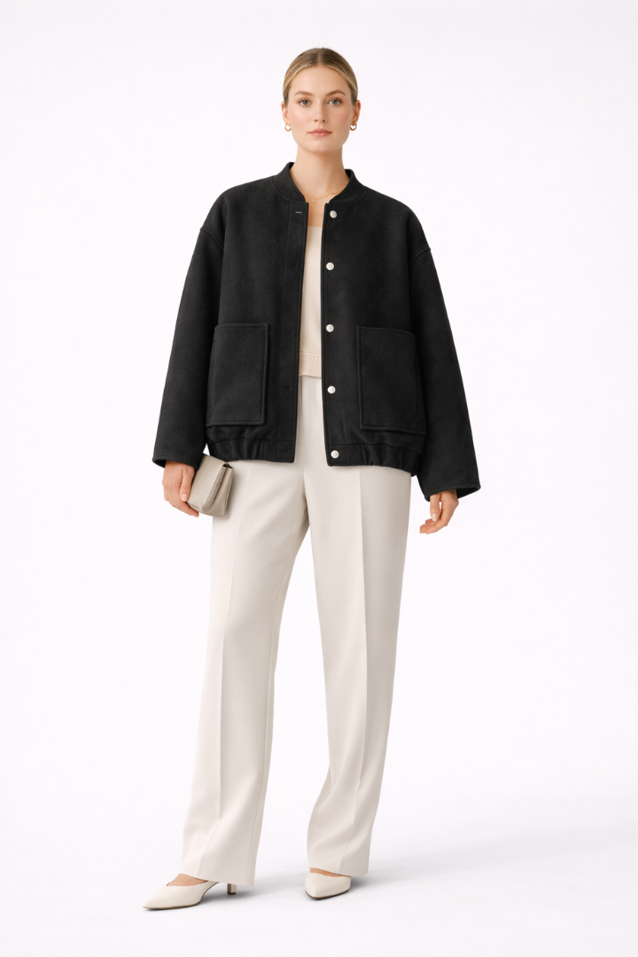 Persephone | Women's Bomber Jacket with Pockets