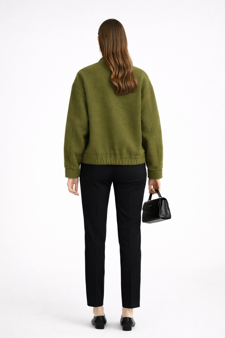 Ida | Women's Bomber Jacket | Structured Surface