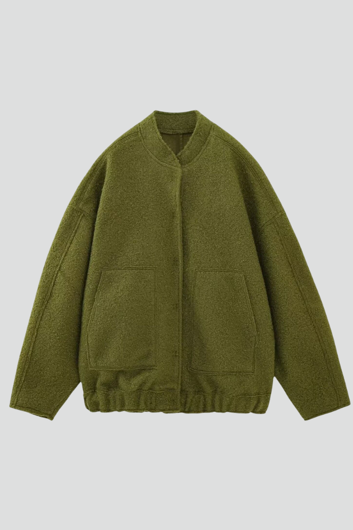 Ida | Women's Bomber Jacket | Structured Surface
