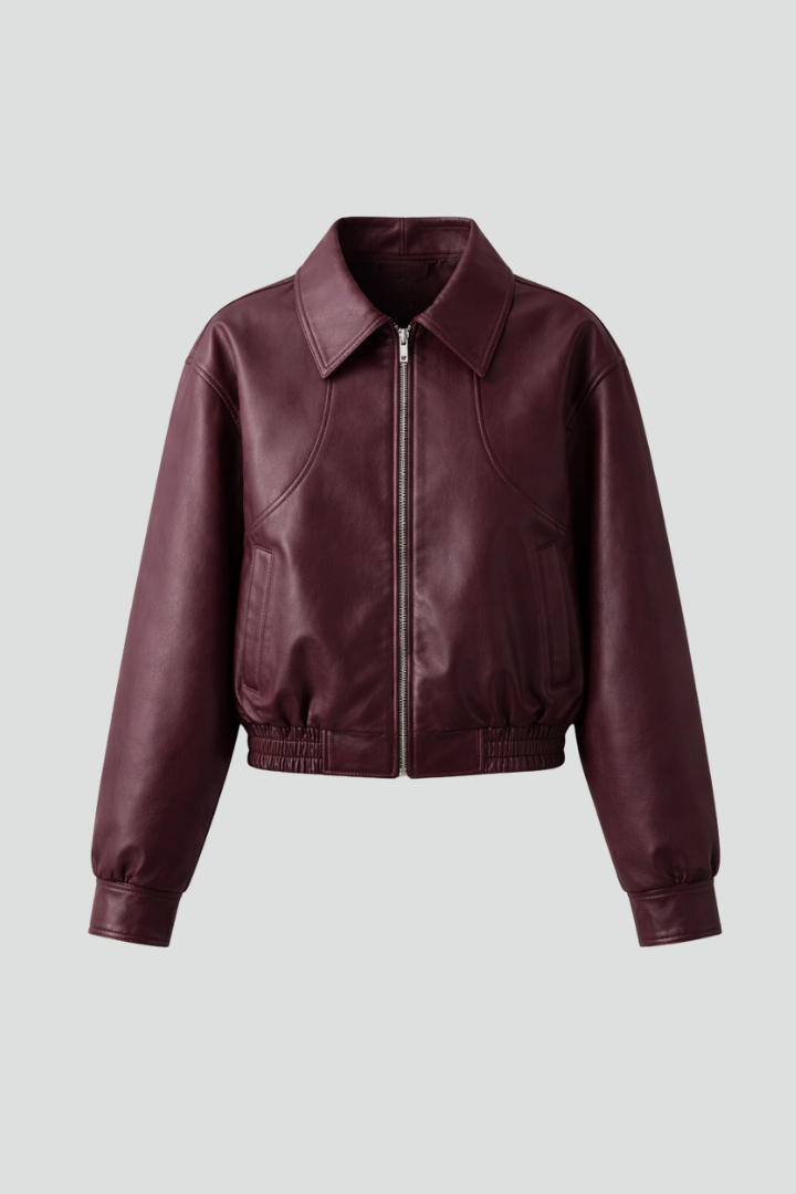 Pelagia | Women's Bomber Jacket | Zip & Elasticated Hem