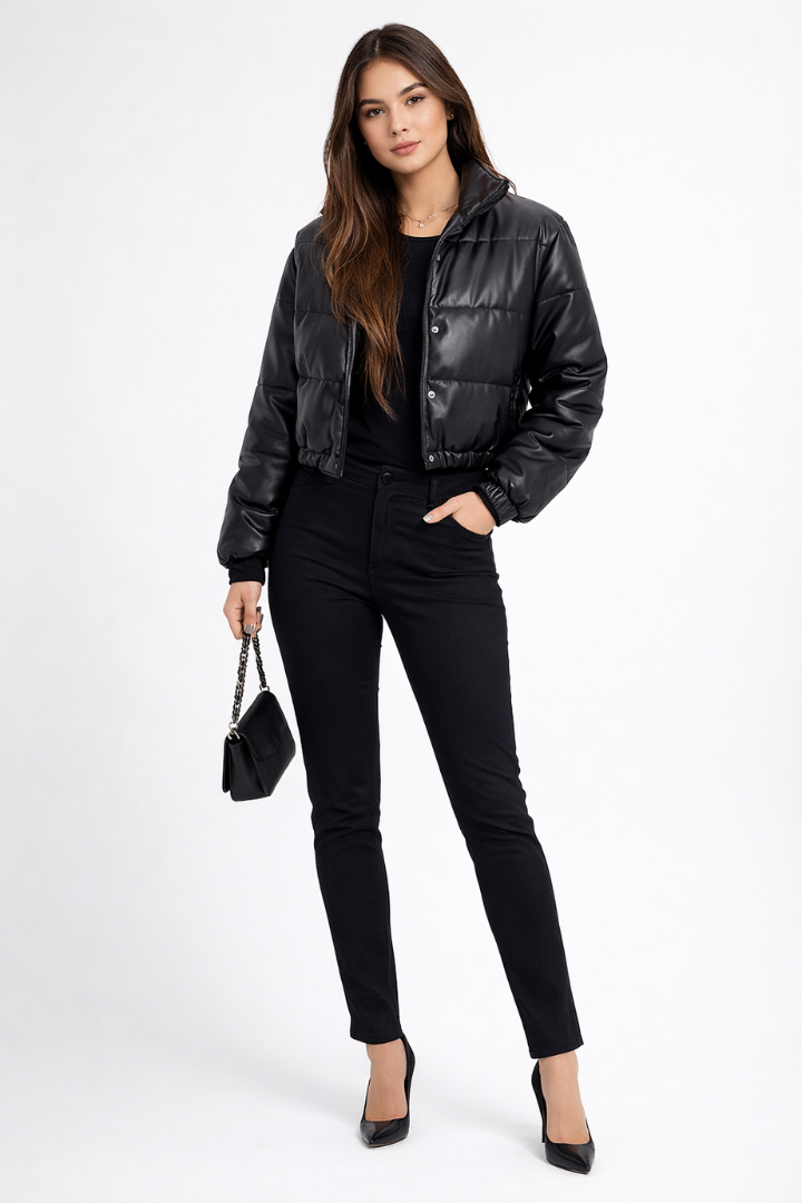 Cliona | Women's Bomber Jacket | Zip Elasticated Sleeves