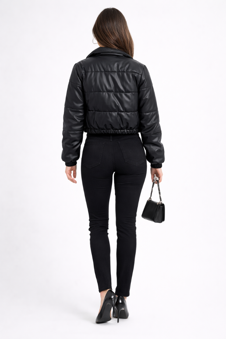 Cliona | Women's Bomber Jacket | Zip Elasticated Sleeves