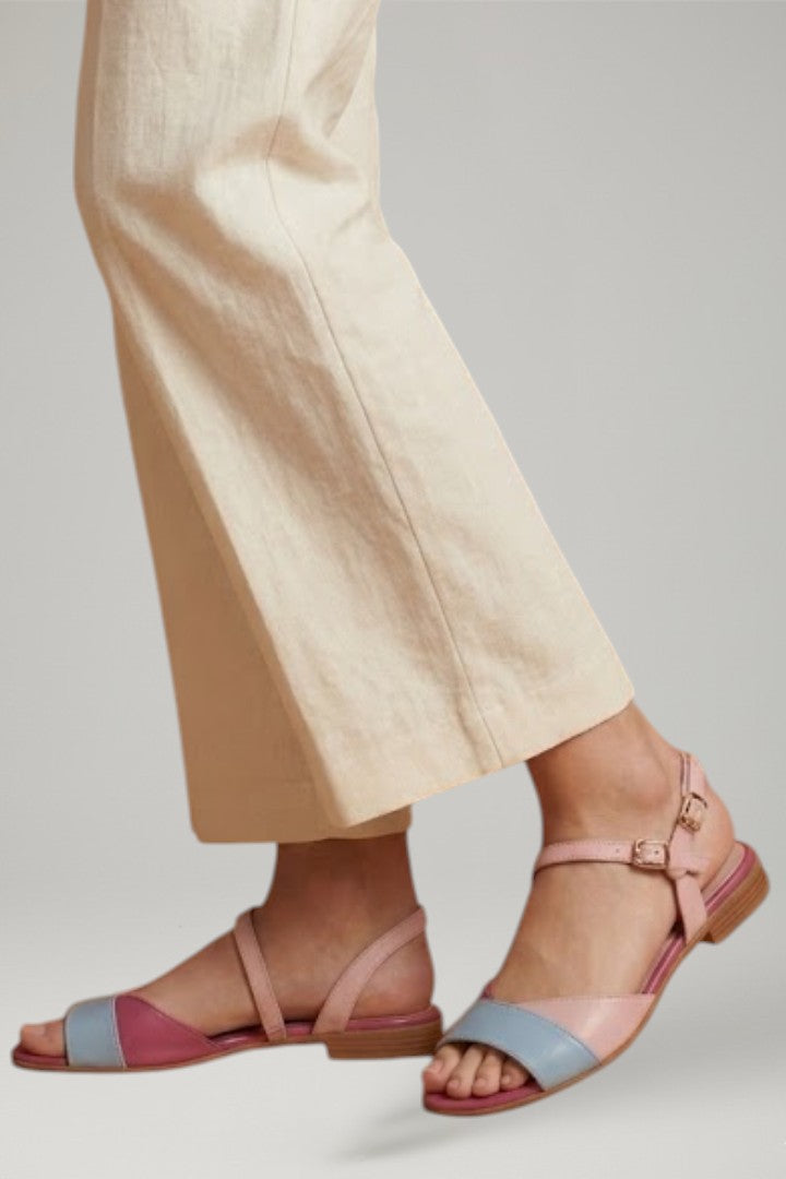 Pia | Women's Flat Sandals | Low Heel Cushioned Insole