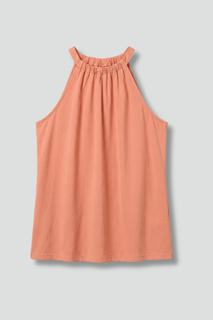 Katrin | Women's Top | Halter Gathered Neck Loose Fit