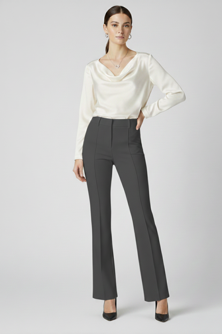 Ximara | Women's Trousers | High-Waisted Structured Versatile
