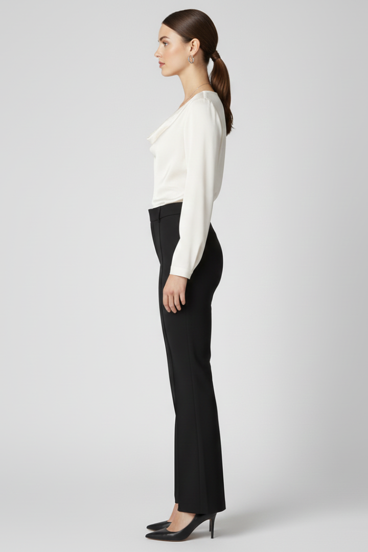 Ximara | Women's Trousers | High-Waisted Structured Versatile
