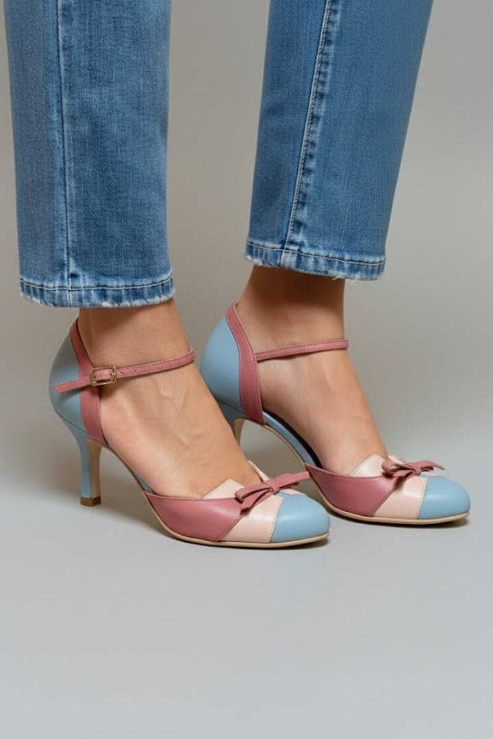 Moiro | Women's High Heels | Ankle Strap Pointed Toe