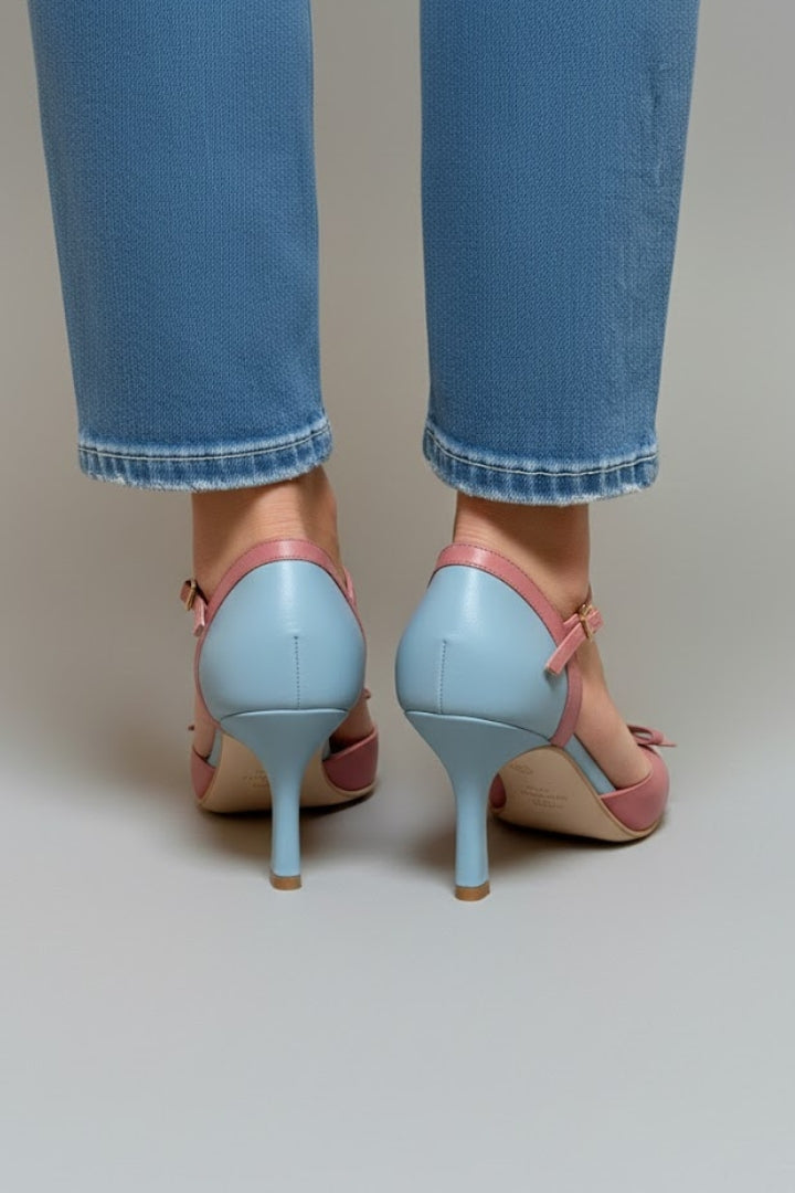 Moiro | Women's High Heels | Ankle Strap Pointed Toe
