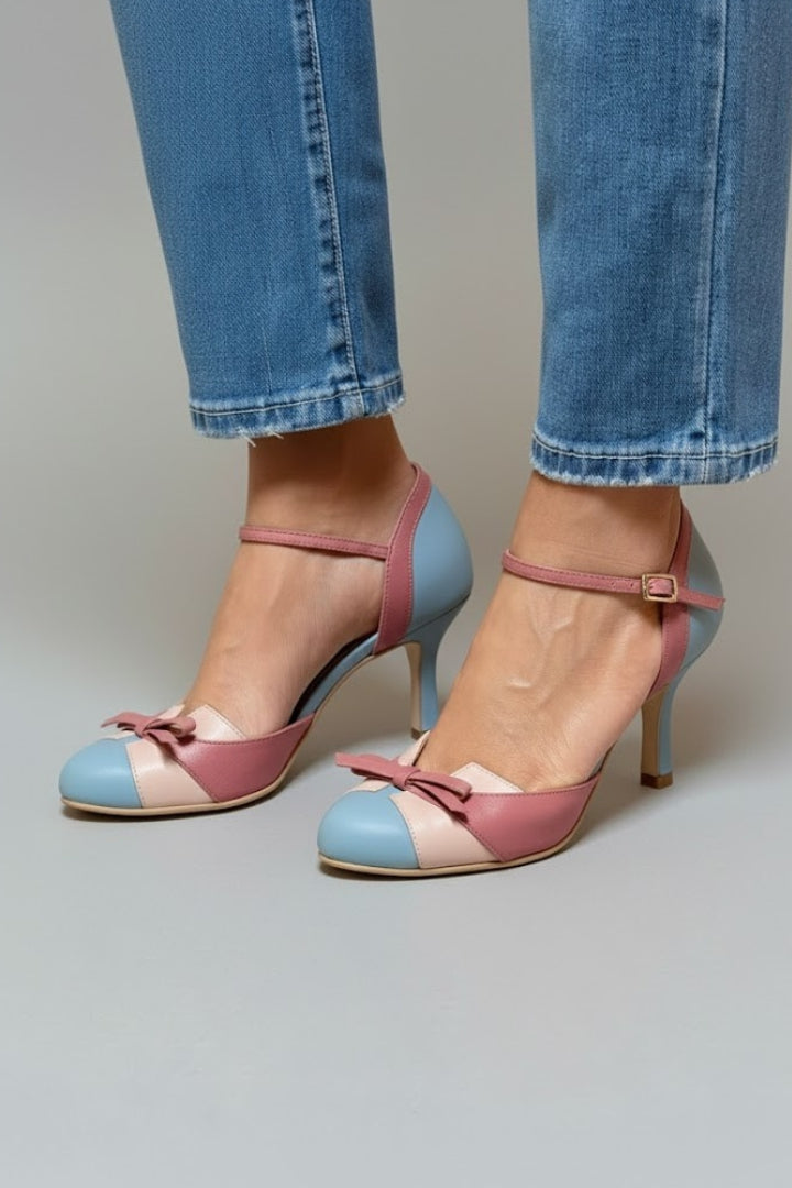 Moiro | Women's High Heels | Ankle Strap Pointed Toe