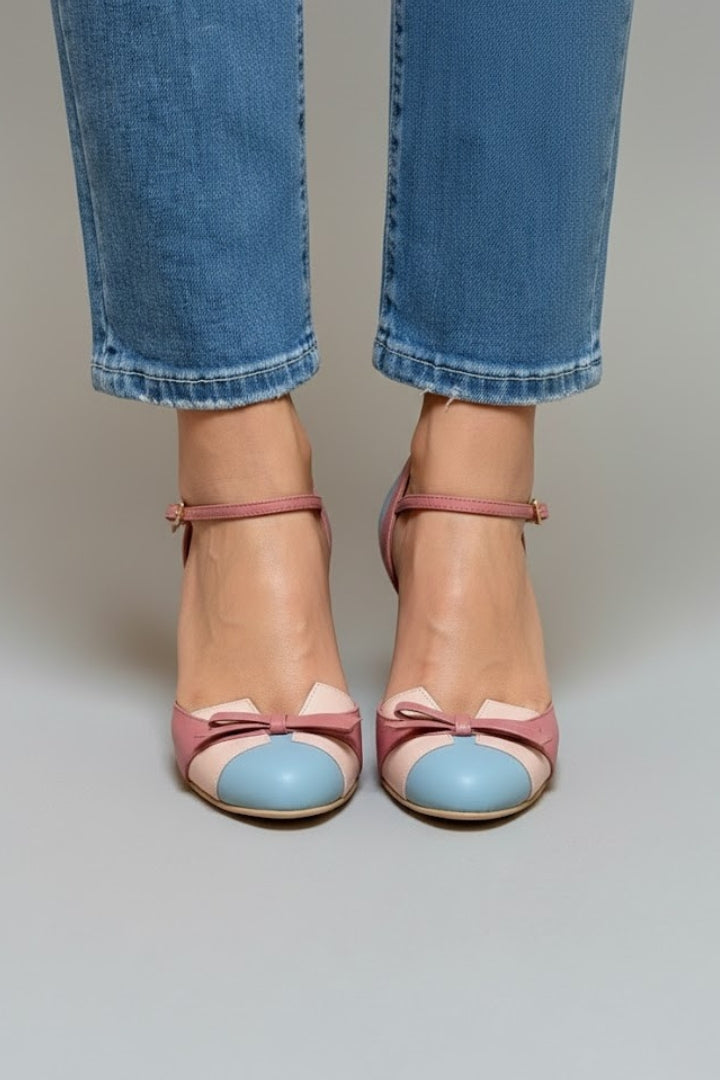 Moiro | Women's High Heels | Ankle Strap Pointed Toe