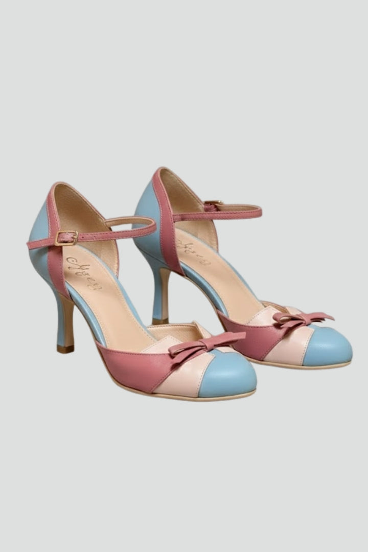 Moiro | Women's High Heels | Ankle Strap Pointed Toe