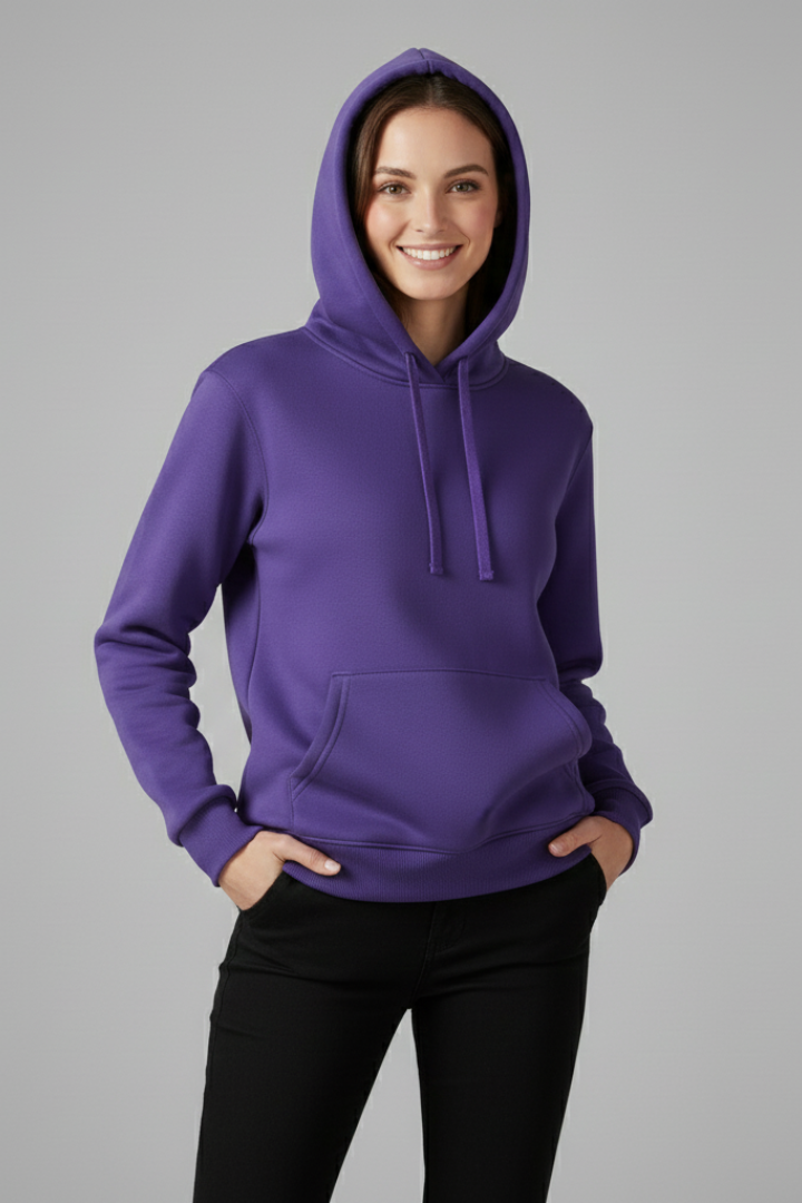 Ivy | Women's Hoodie with Adjustable Hood and Ribbed Hem