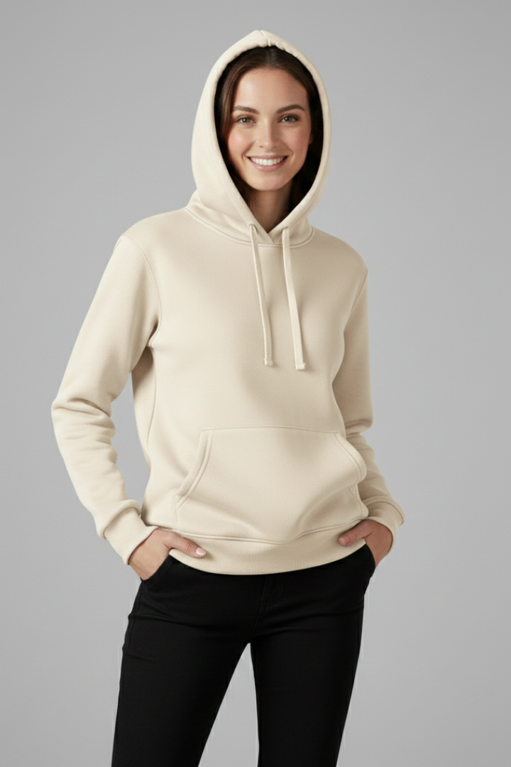 Ivy | Women's Hoodie with Adjustable Hood and Ribbed Hem