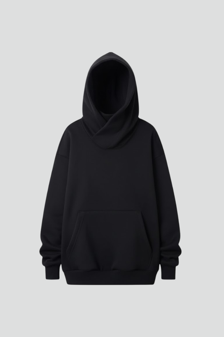Eva | Women's Oversized Hoodie with High Neck and Wide Hood