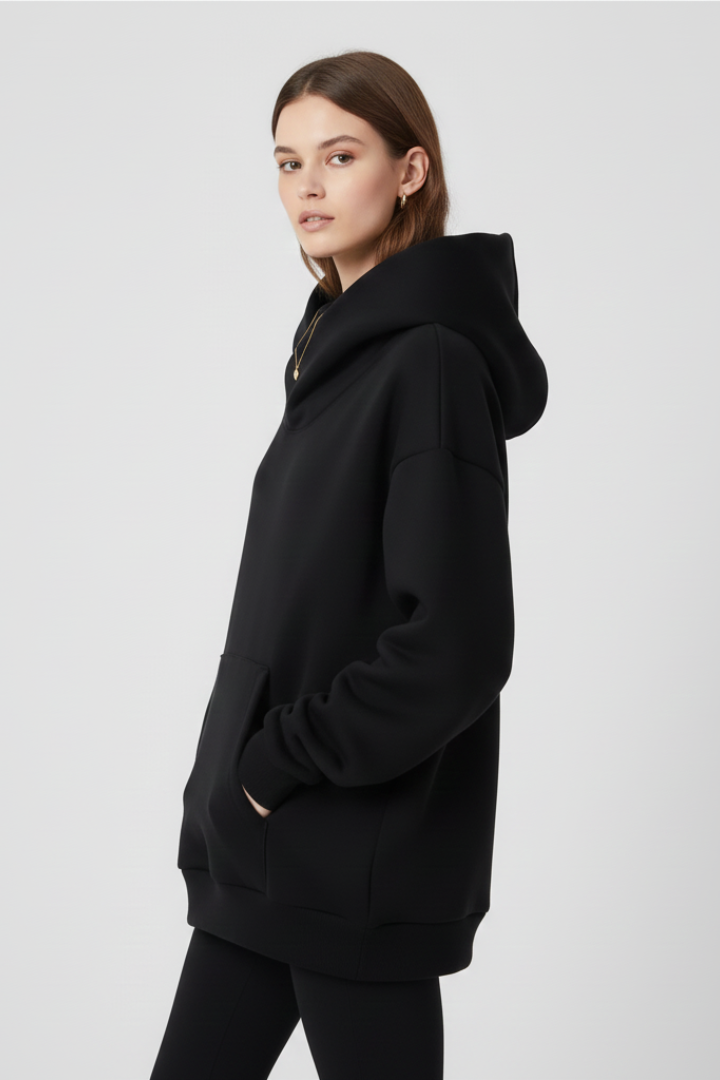 Maeve | Women's Hoodie | High Neck Wide Hood