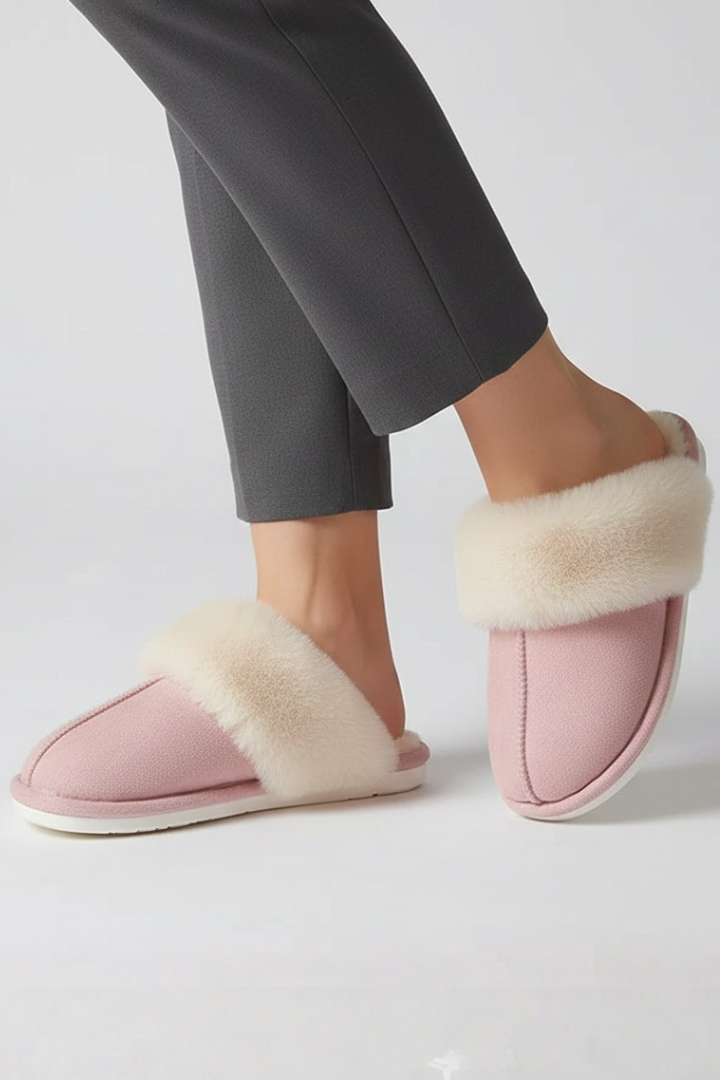 Xena | Women's Indoor Slippers | Plush Lining Textured Sole
