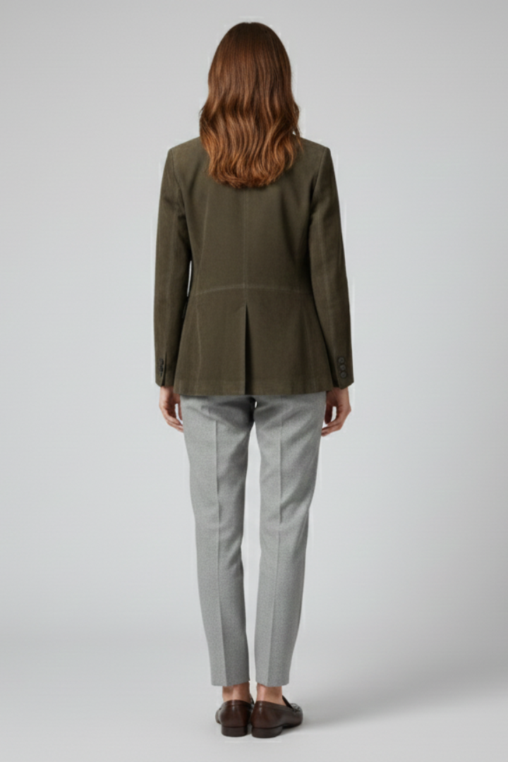 Ingigerd | Women's Jacket | Button Closure Front Pockets