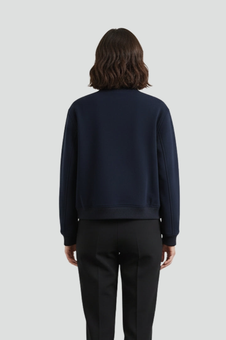 Radegund | Women's Jacket | Button Closure Ribbed Hem