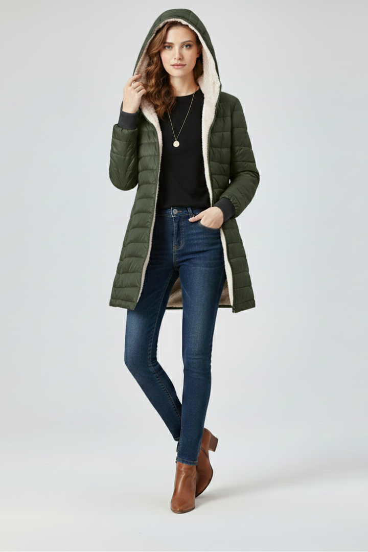 Aldrid | Women's Hooded Quilted Jacket
