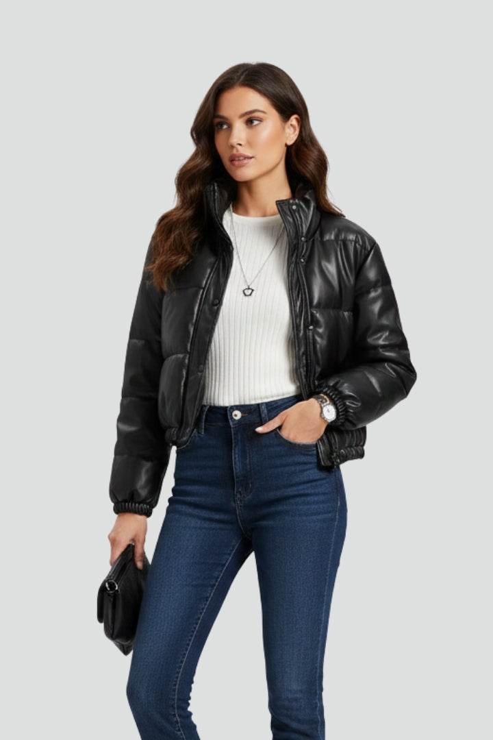 Solrun | Women's Padded Jacket with Zip