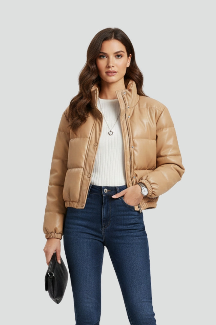 Solrun | Women's Padded Jacket with Zip