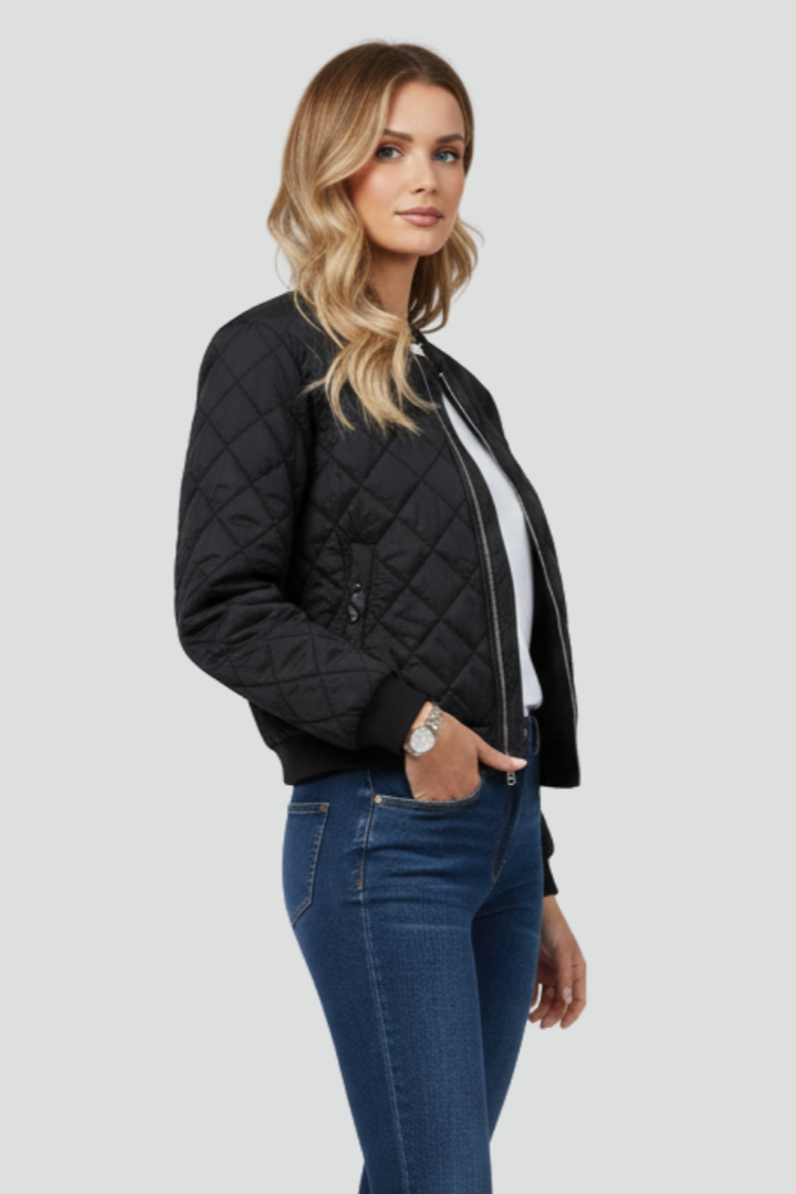 Steinunn | Women's Quilted Zip Jacket