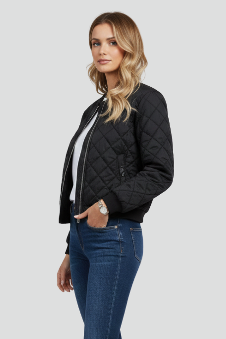 Steinunn | Women's Quilted Zip Jacket