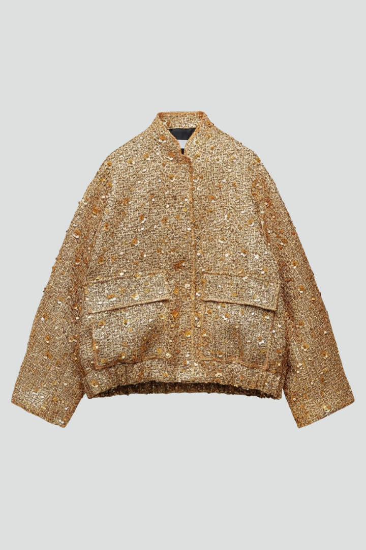 Roisin | Women's Jacket | Zipper Textured Surface