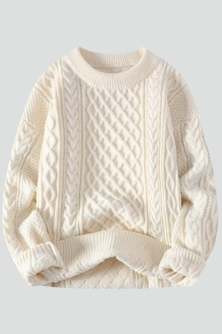 Hattie | Women's Jumper | Crew Neck Ribbed Hem