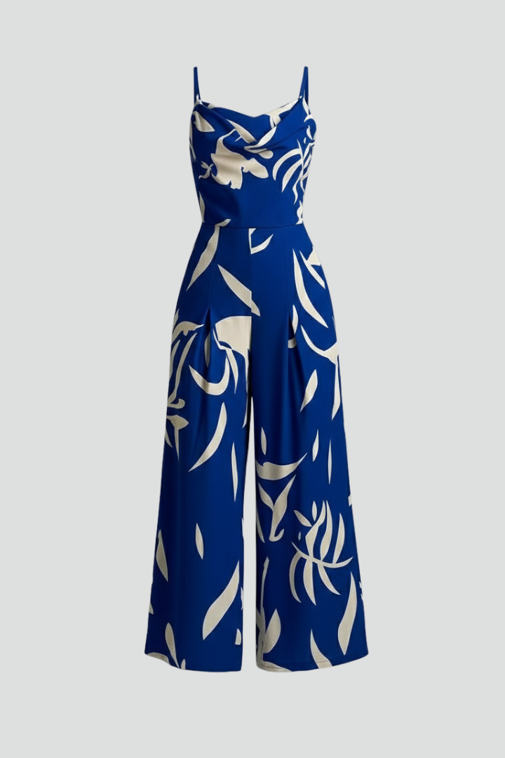 Mira | Women's Jumpsuit | Spaghetti Straps Wide Legs