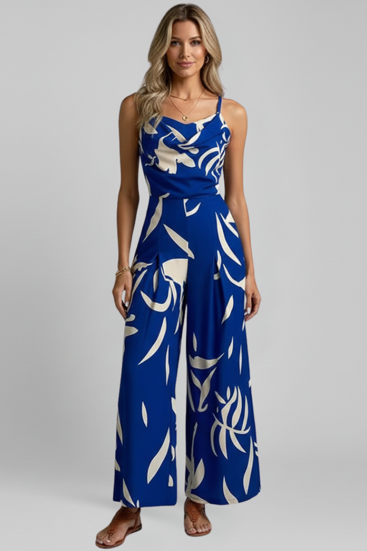 Mira | Women's Jumpsuit | Spaghetti Straps Wide Legs