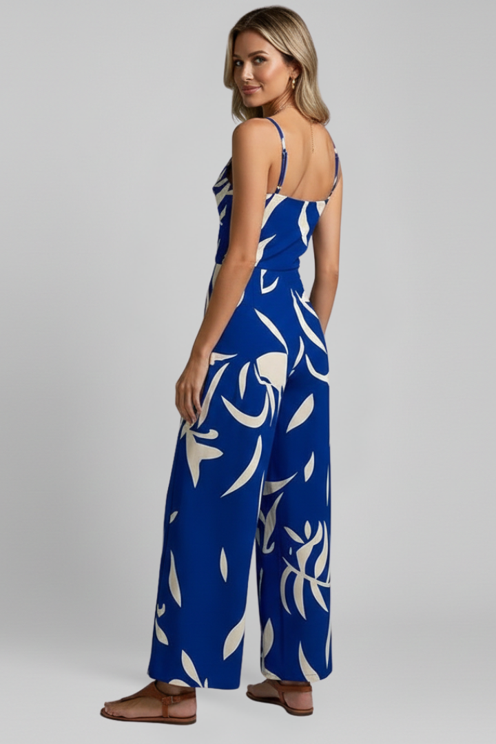 Mira | Women's Jumpsuit | Spaghetti Straps Wide Legs