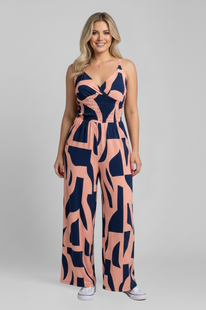 Mira | Women's Jumpsuit | Spaghetti Straps Wide Legs
